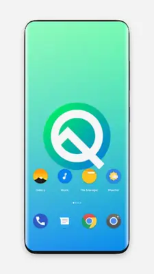 Q theme for Computer Launcher android App screenshot 3